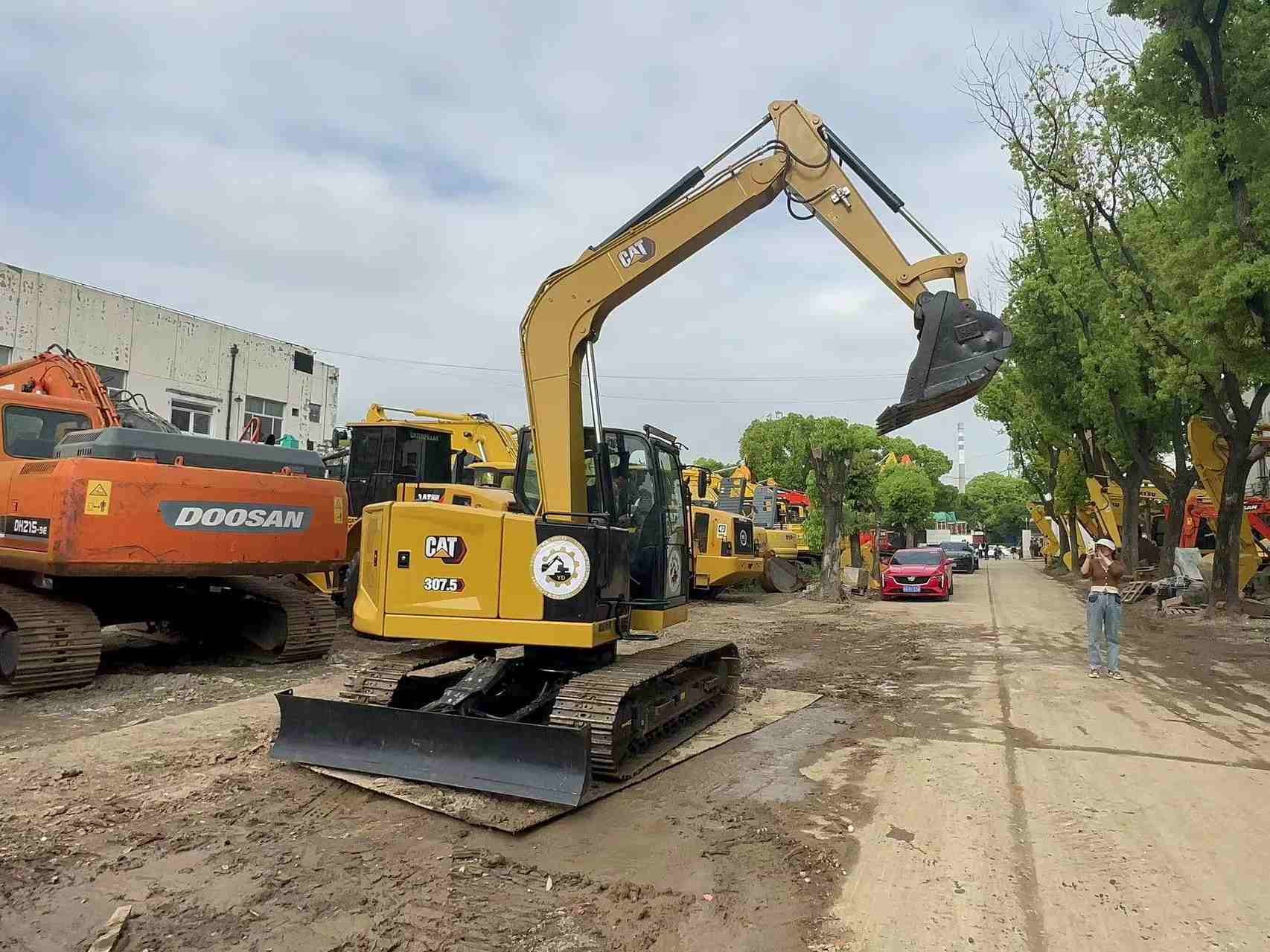 Япония, США Подержанный экскаватор CAT для продажи Подержанный 307.5 Jindongyu Machinery
