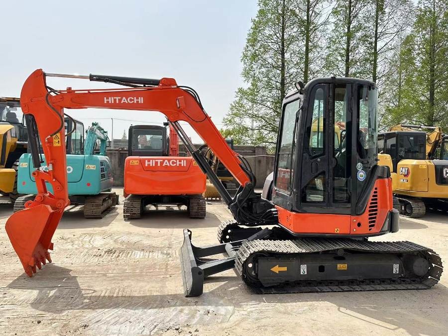 Япония Подержанный экскаватор Hitachi для продажи Подержанный мини ZX50U Машины Jindongyu