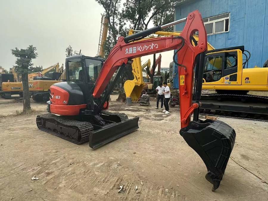 Кубота Kx163 экскаватор высококачественный использованный экскаватор Kx165 Kx161 мини гидравлический