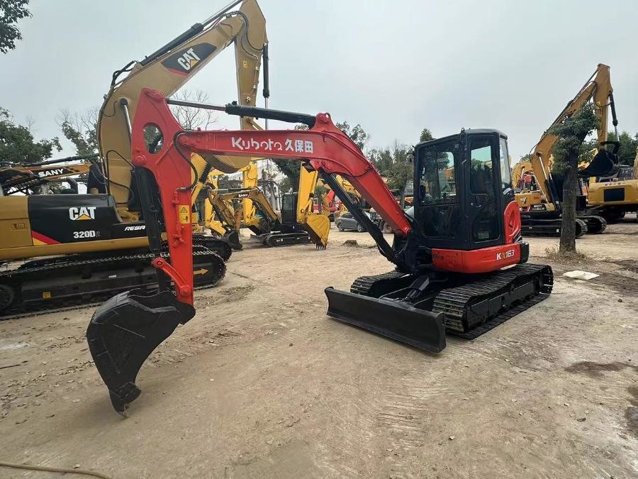 Кубота Kx163 экскаватор высококачественный использованный экскаватор Kx165 Kx161 мини гидравлический