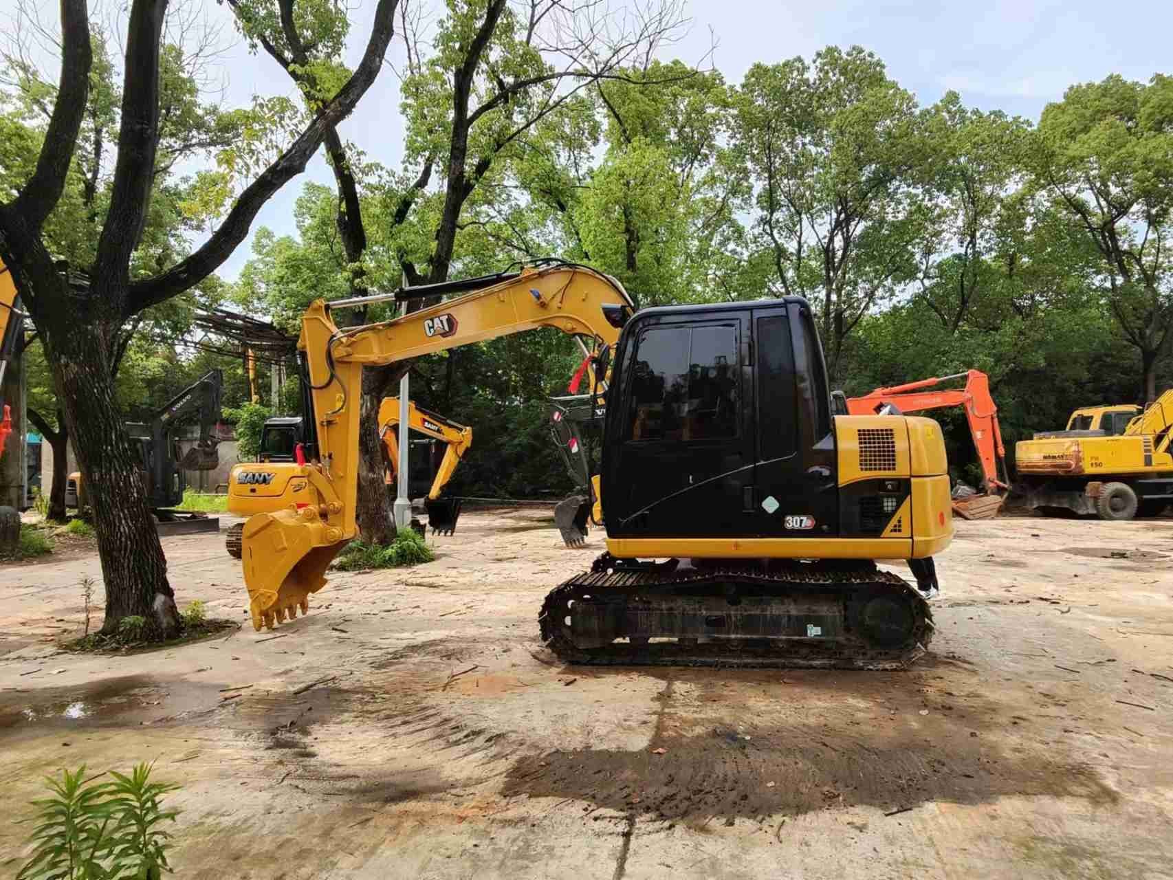 Япония Подержанный экскаватор CAT для продажи Подержанный 307D Jindongyu Machinery