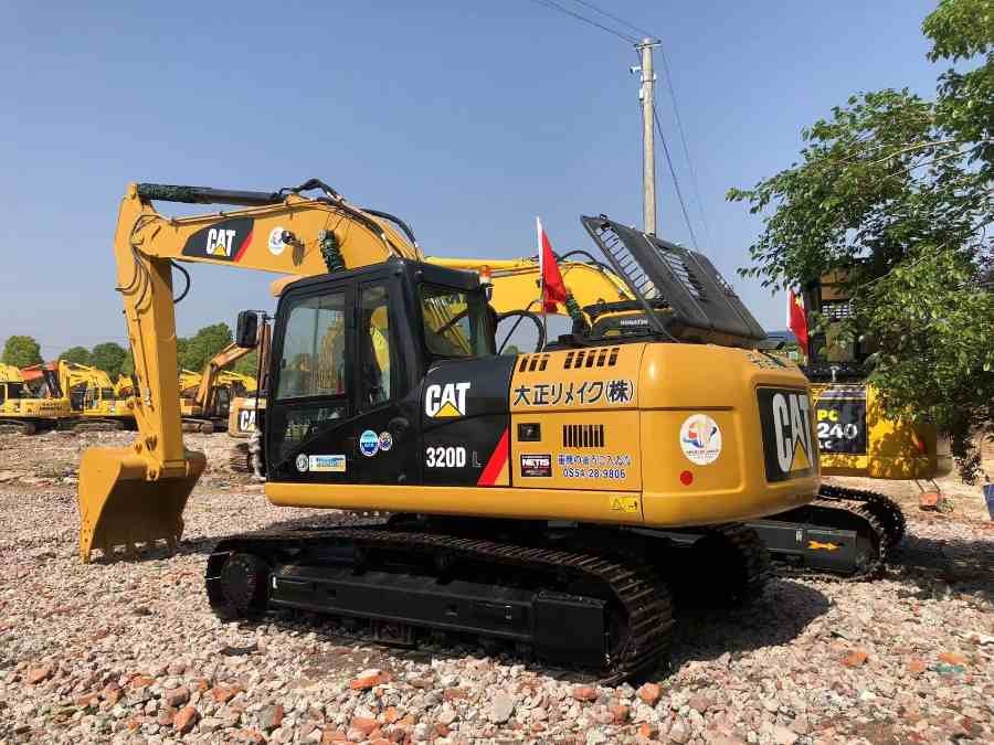 Япония Подержанный экскаватор CAT для продажи Вторая рука 320D Jindongyu Machinery