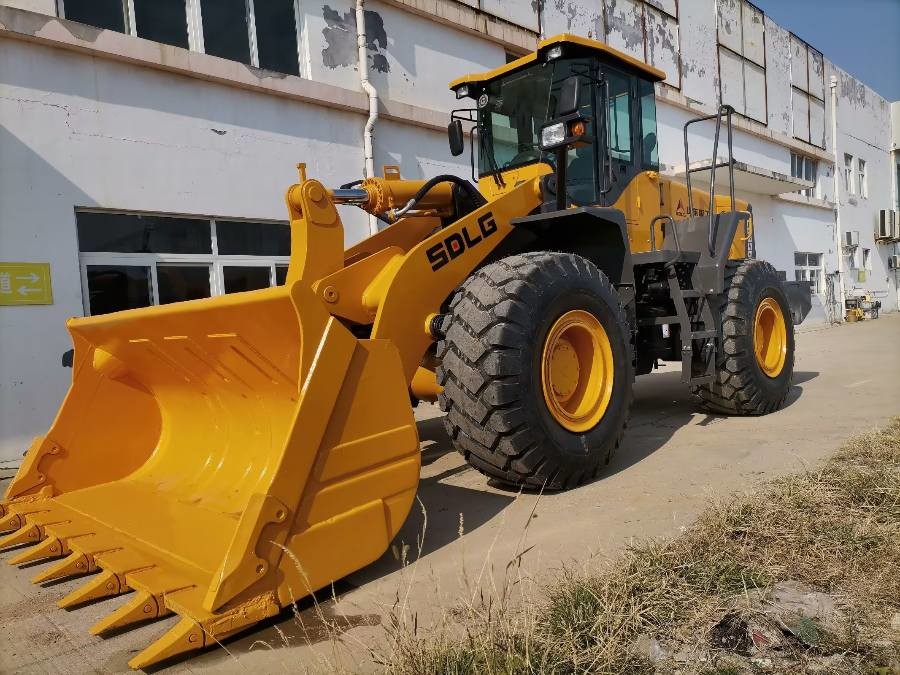 Китай Использованный SDLG колесный погрузчик для продажи Вторая рука LG956L Jindongyu Machinery