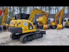 6-тонный высококачественный использованный экскаватор Komatsu PC60 в оригинальном состоянии